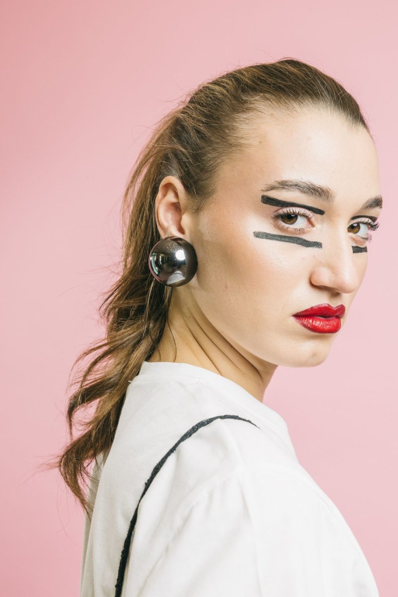 Maxi Sade Nero – Orecchini – Silvia Gnecchi - immagine 6