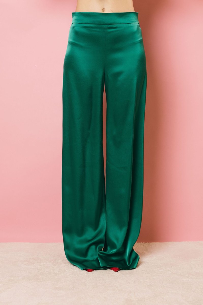 25007/330 smeraldo – Pantaloni – FELY CAMPO