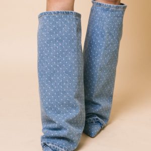 Anie Dotted Denim – Scarpe – CUSTOMMADE