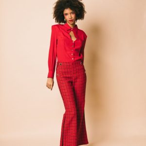 CA009-01 red – Camicie – SIMONA CORSELLINI