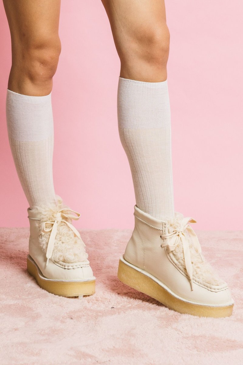 EFK-01PC1 White – Scarpe – NAN-KU COUTURE - immagine 7