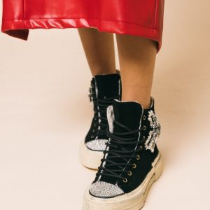 DFD-05A1 black – Scarpe – NAN-KU COUTURE