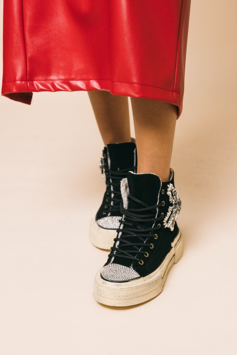 DFD-05A1 black – Scarpe – NAN-KU COUTURE - immagine 2