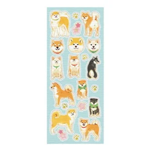 Adesivi Doratura cani giapponesi