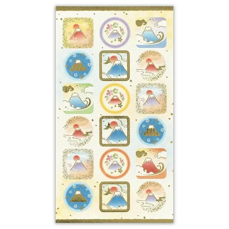 Adesivi giapponesi Monte Fuji - immagine 4