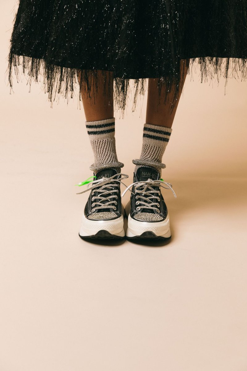 ANB-06 Black – Scarpe – NAN-KU COUTURE - immagine 2