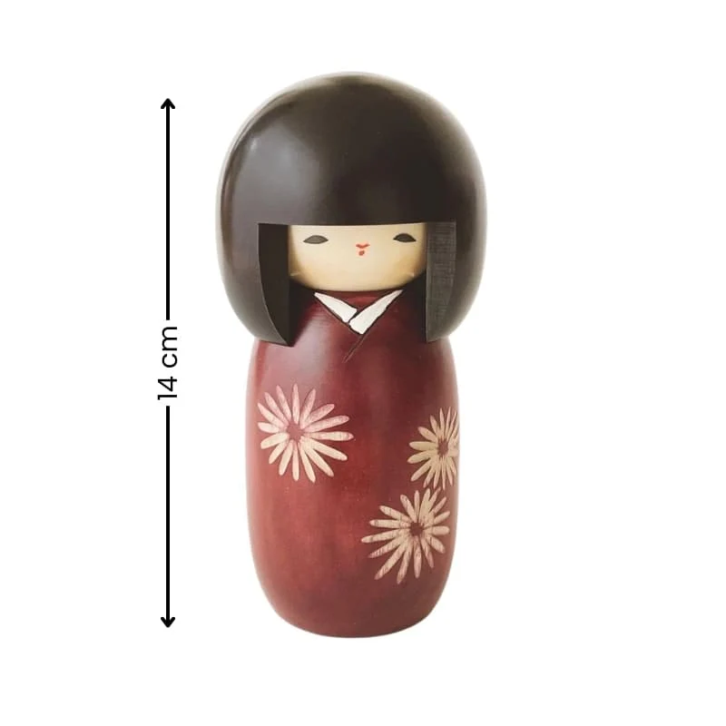 Bambola Kokeshi Nogiku - immagine 4