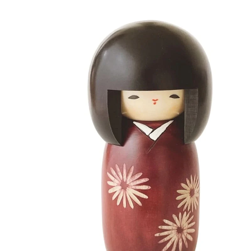 Bambola Kokeshi Nogiku - immagine 3