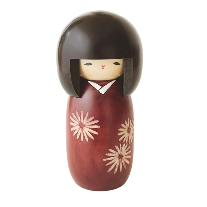 Bambola Kokeshi Nogiku - immagine 2