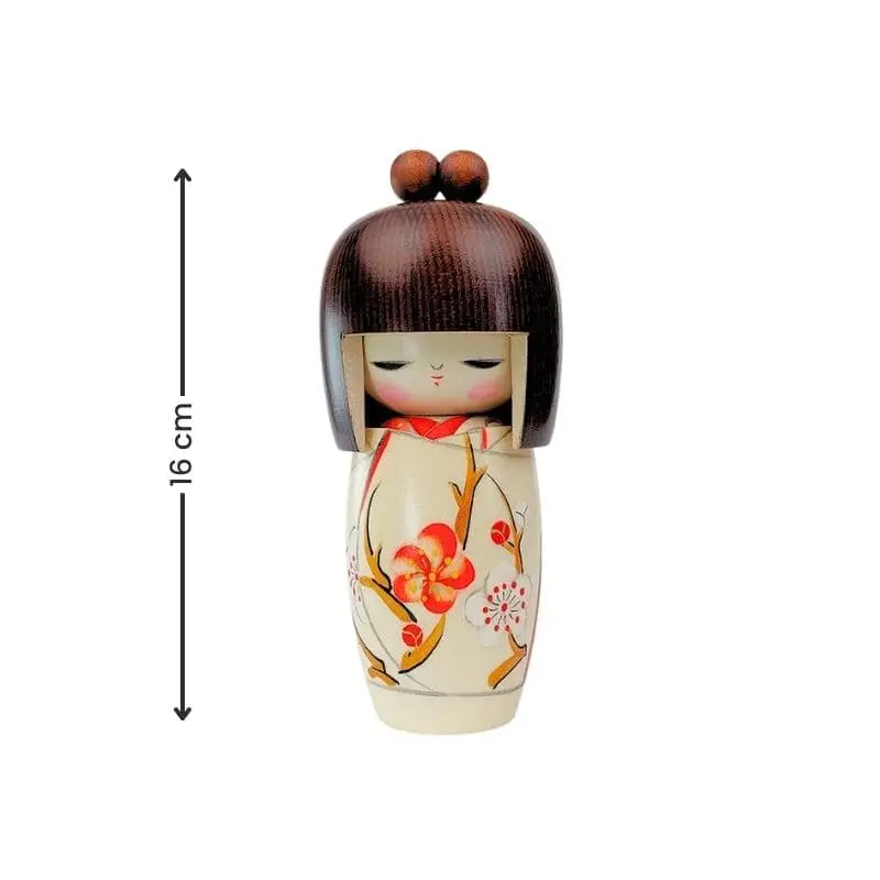 Bambola Kokeshi tradizionale - immagine 5