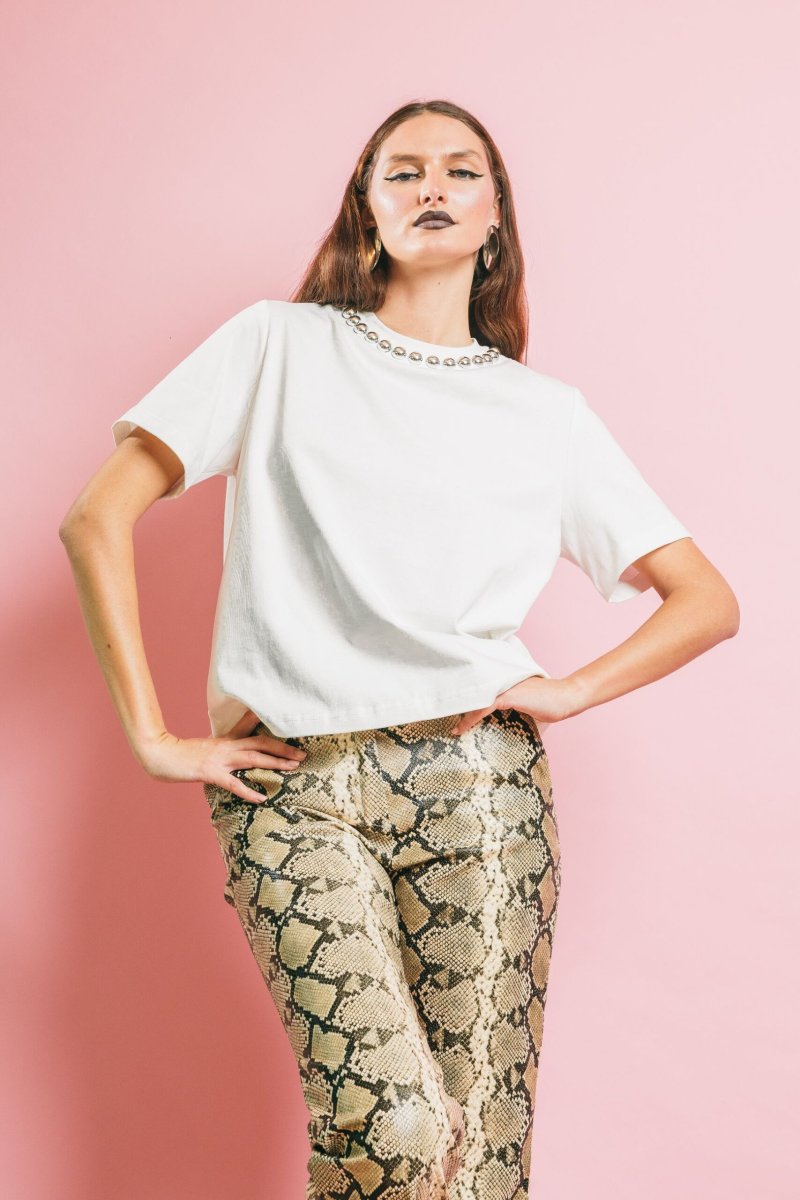 Intenso Silver Ball White – Maglieria – ESSENTIEL ANTWERP - immagine 9