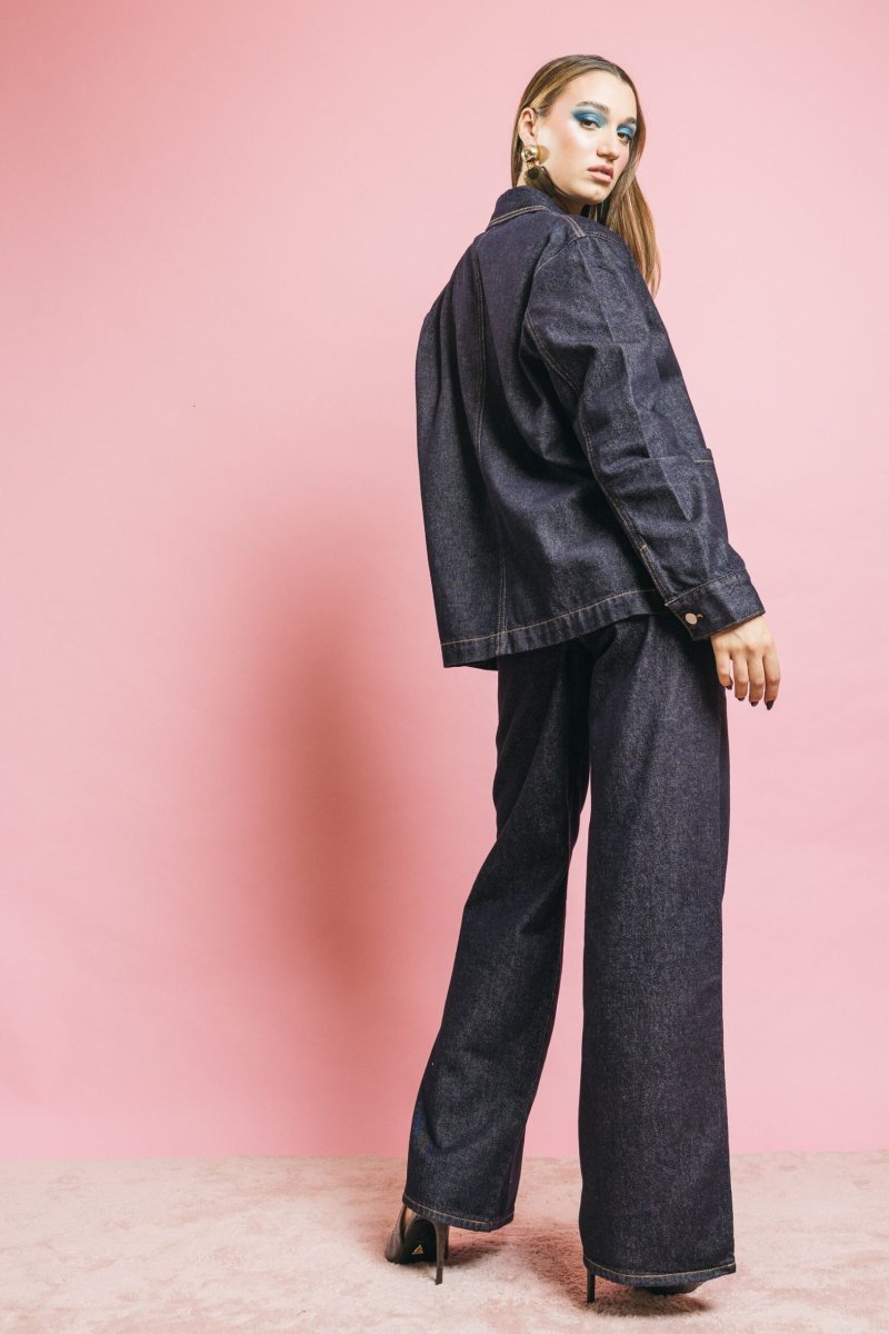 HC0677 Dark Indaco – Camicie – GLAMOROUS - immagine 4