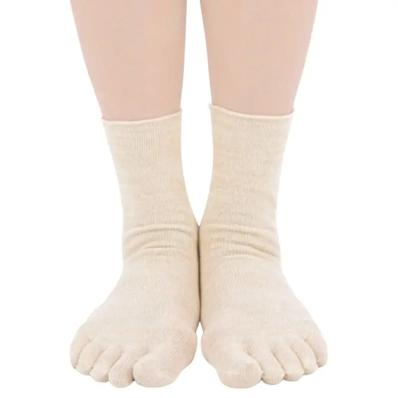 Calzini Giapponesi Tabi A 5 Dita In Fibre Naturali - immagine 2