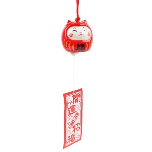 Campana a vento Neko Daruma