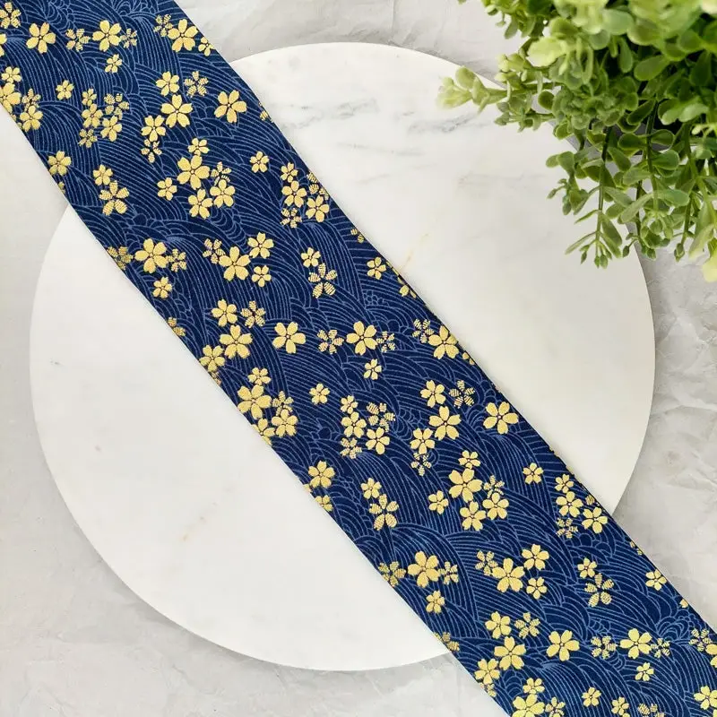 Cintura Obi - Fiori di Sakura - immagine 4