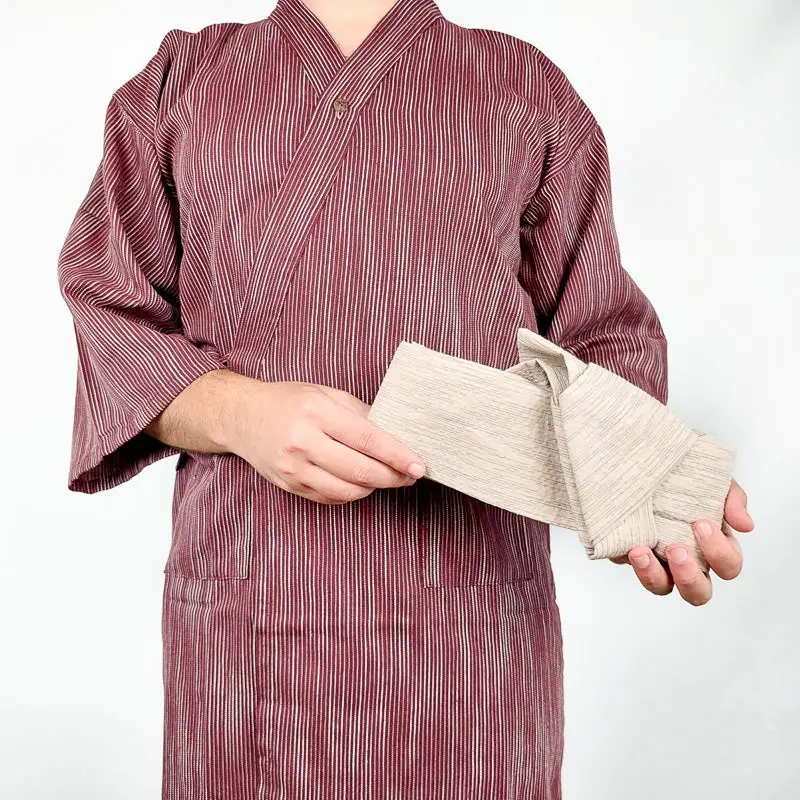 Cintura Obi Da Uomo - Beiju - immagine 9