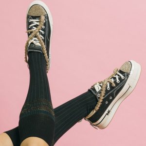 DSA-11A1 black – Scarpe – NAN-KU COUTURE