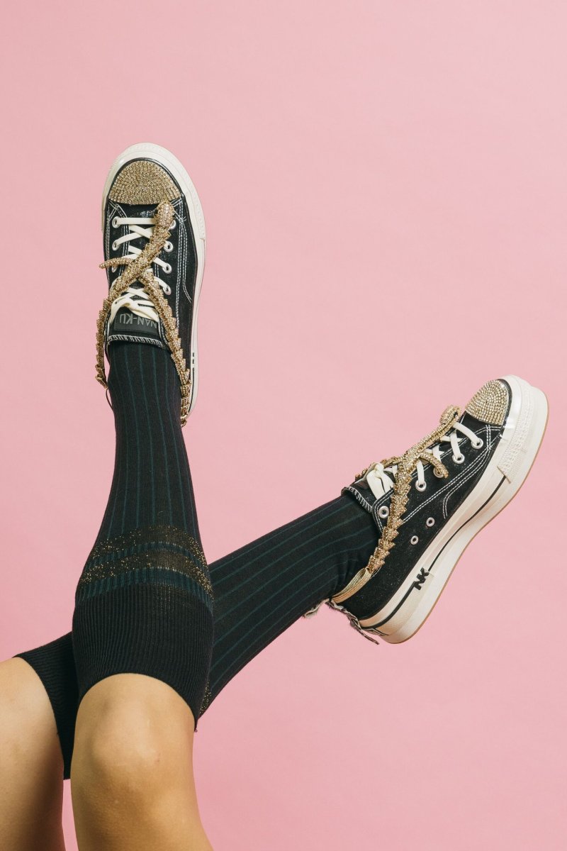 DSA-11A1 black – Scarpe – NAN-KU COUTURE