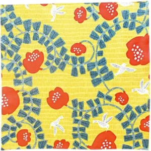 Colibrì giapponesi Furoshiki - 70x70 cm