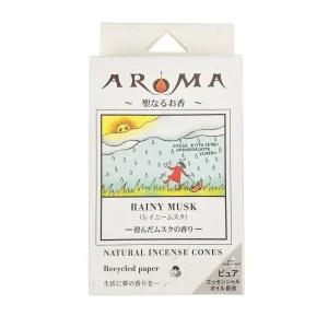 Cono d'incenso al muschio piovoso