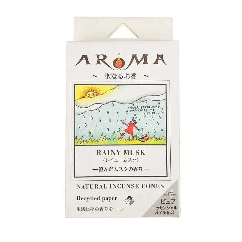 Cono d'incenso al muschio piovoso - immagine 2