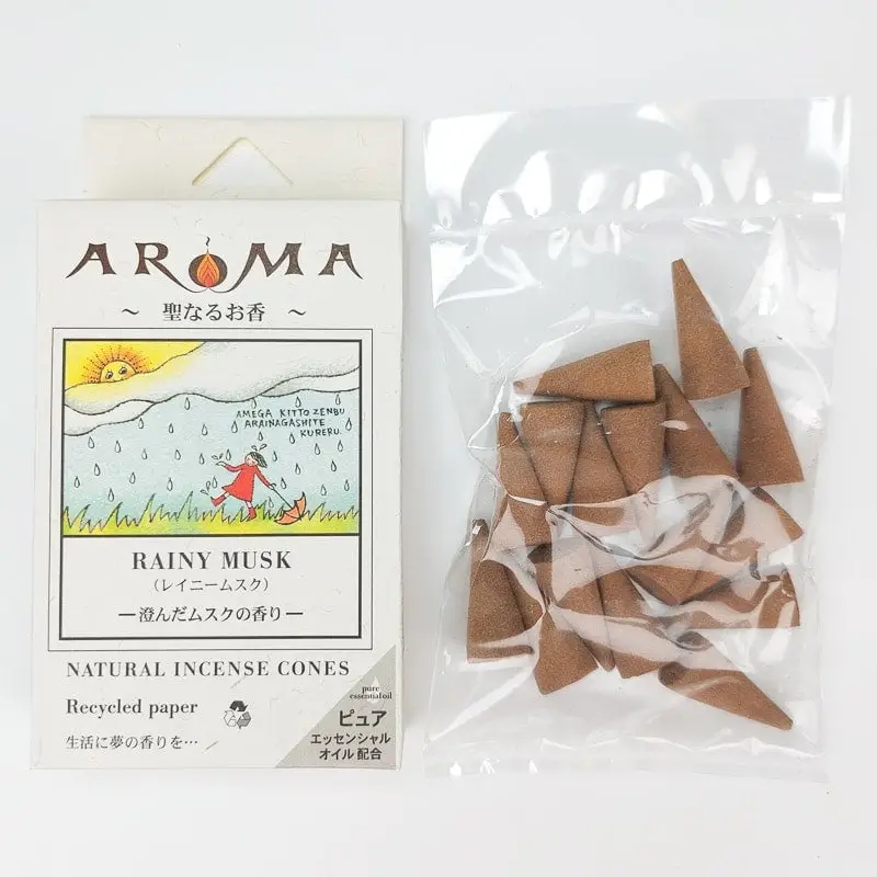 Cono d'incenso al muschio piovoso - immagine 4