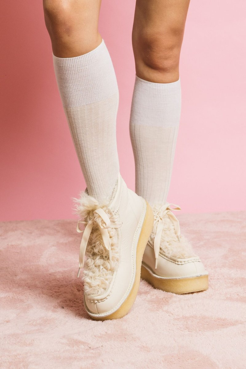 EFK-01PC1 White – Scarpe – NAN-KU COUTURE - immagine 8