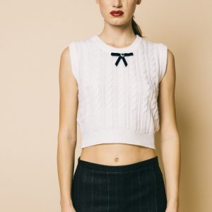 VS2MA0V10-PC007 latte – Gilet – VIVETTA