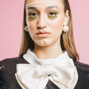 711790 Bow white – spille – EDWARD ACHOUR PARIS