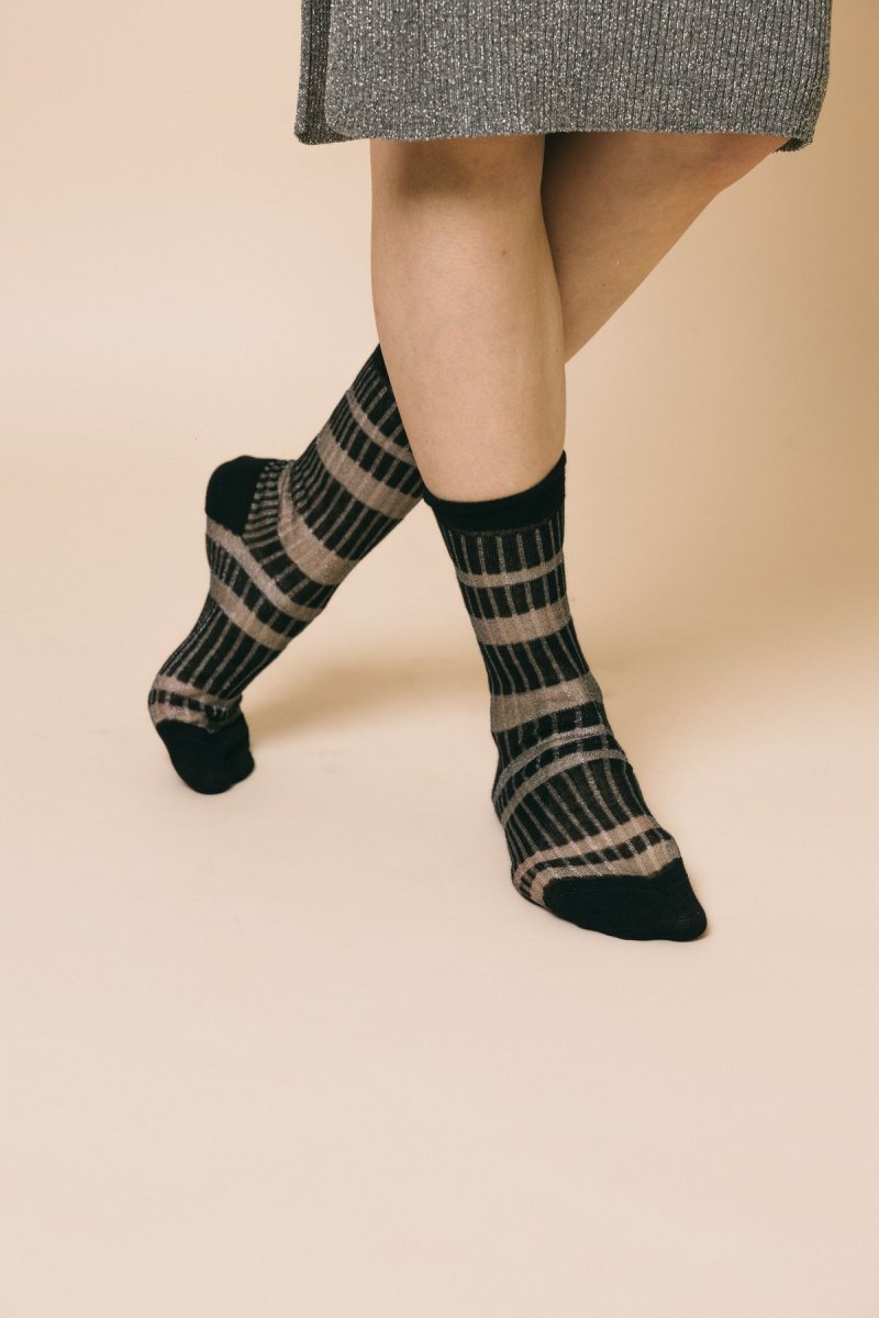 2263dc Giorgi nero – Calzetteria – ALTO MILANO - immagine 5