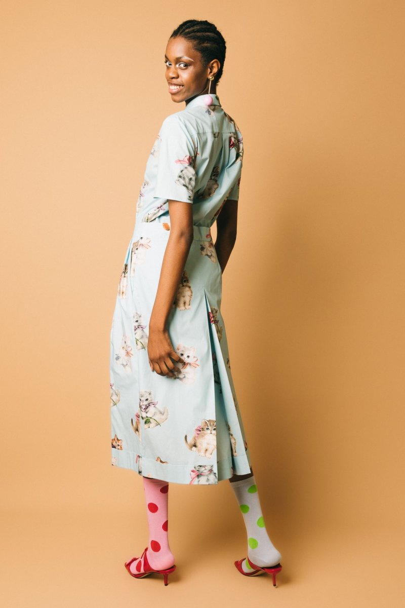 VS1AB0071-TS034 Azzurro – Abiti – VIVETTA - immagine 5