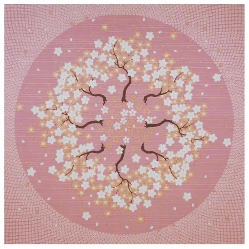Fiore di ciliegio Furoshiki - 50x50 cm - immagine 3
