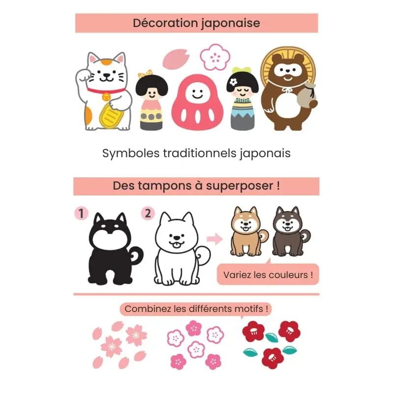 Francobolli giapponesi Fuku trasparenti - immagine 5