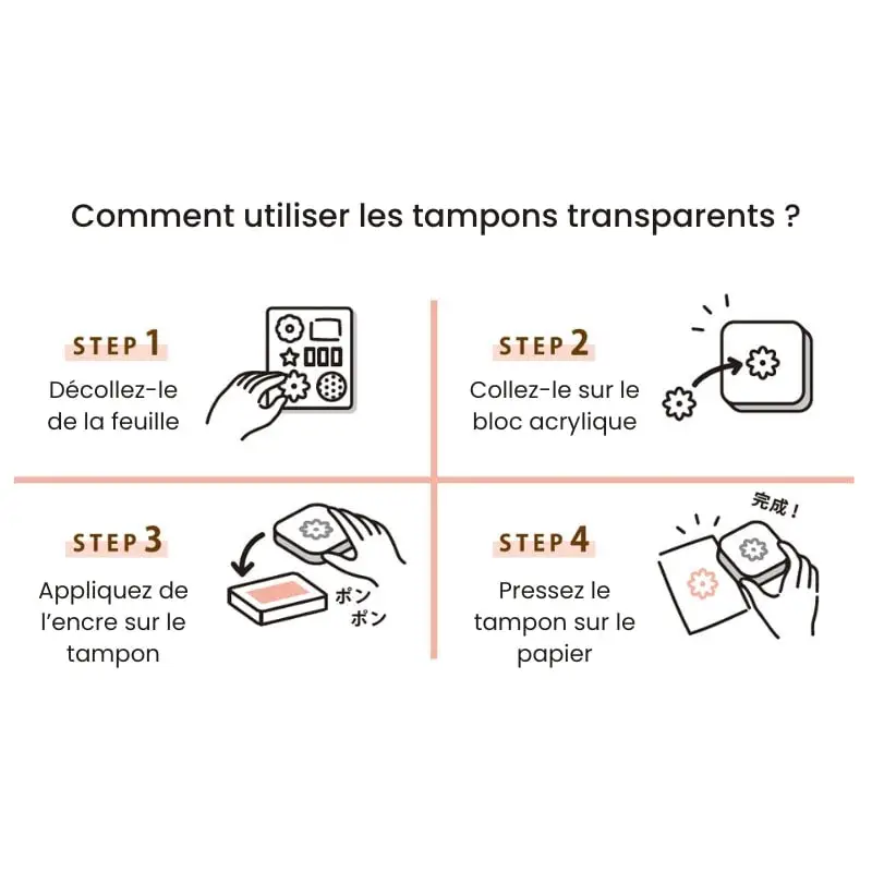 Francobolli giapponesi Fuku trasparenti - immagine 4