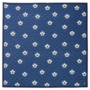 Furoshiki giapponese motivo Seigaiha - 70x70 cm