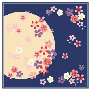 Furoshiki Giapponese Shizuka Sakura - 90x90 cm
