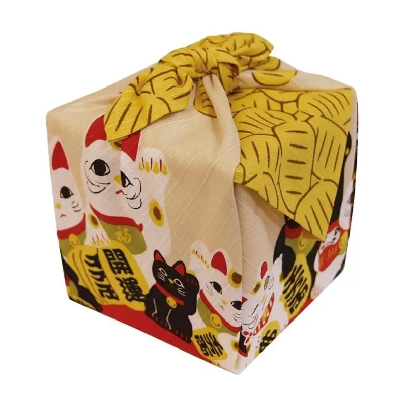 Furoshiki Maneki Neko - 50x50 cm - immagine 2