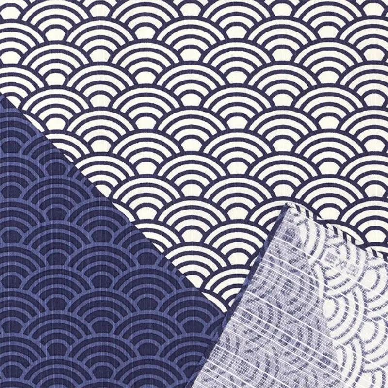 Furoshiki Seigaiha giapponese - 50x50 cm - immagine 4