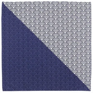 Furoshiki Seigaiha giapponese - 50x50 cm