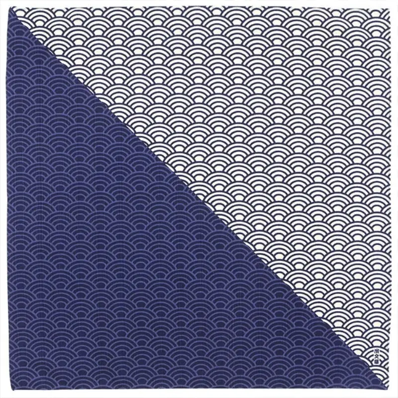 Furoshiki Seigaiha giapponese - 50x50 cm