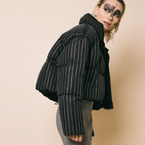 Bomber line black – Giubbotti e Piumini – SHARAY