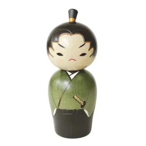 Giovane samurai Kokeshi