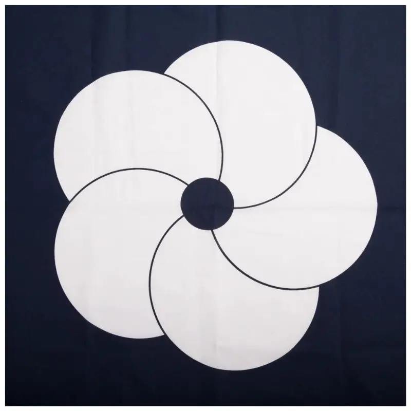 Grande Furoshiki Ume giapponese - 70x70 cm - immagine 2