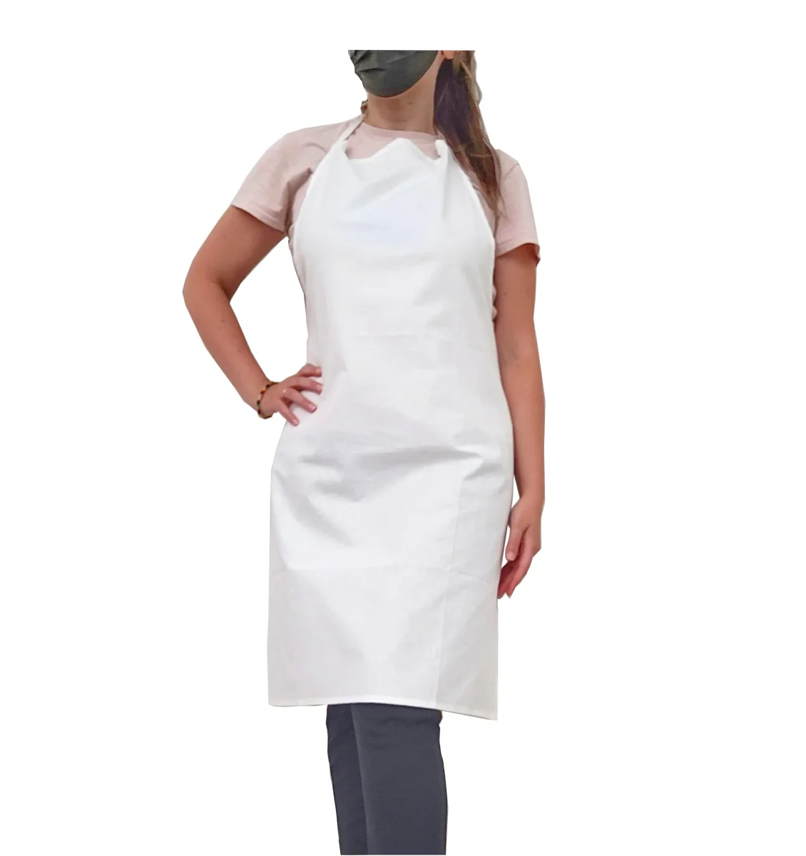 Grembiule professionale con pettorina - immagine 2