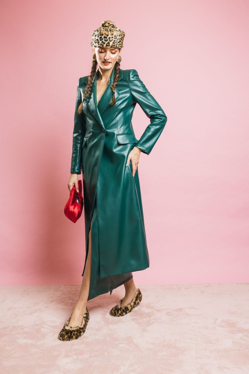 KI2545 Verde – Cappotti e Trench – KOSTUMN°1 - immagine 5