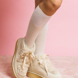 EFK-01PC1 White – Scarpe – NAN-KU COUTURE