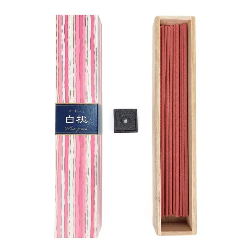 Incenso giapponese alla pesca bianca - immagine 4