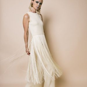 Gabbers long fringe top – Maglieria – ESSENTIEL ANTWERP