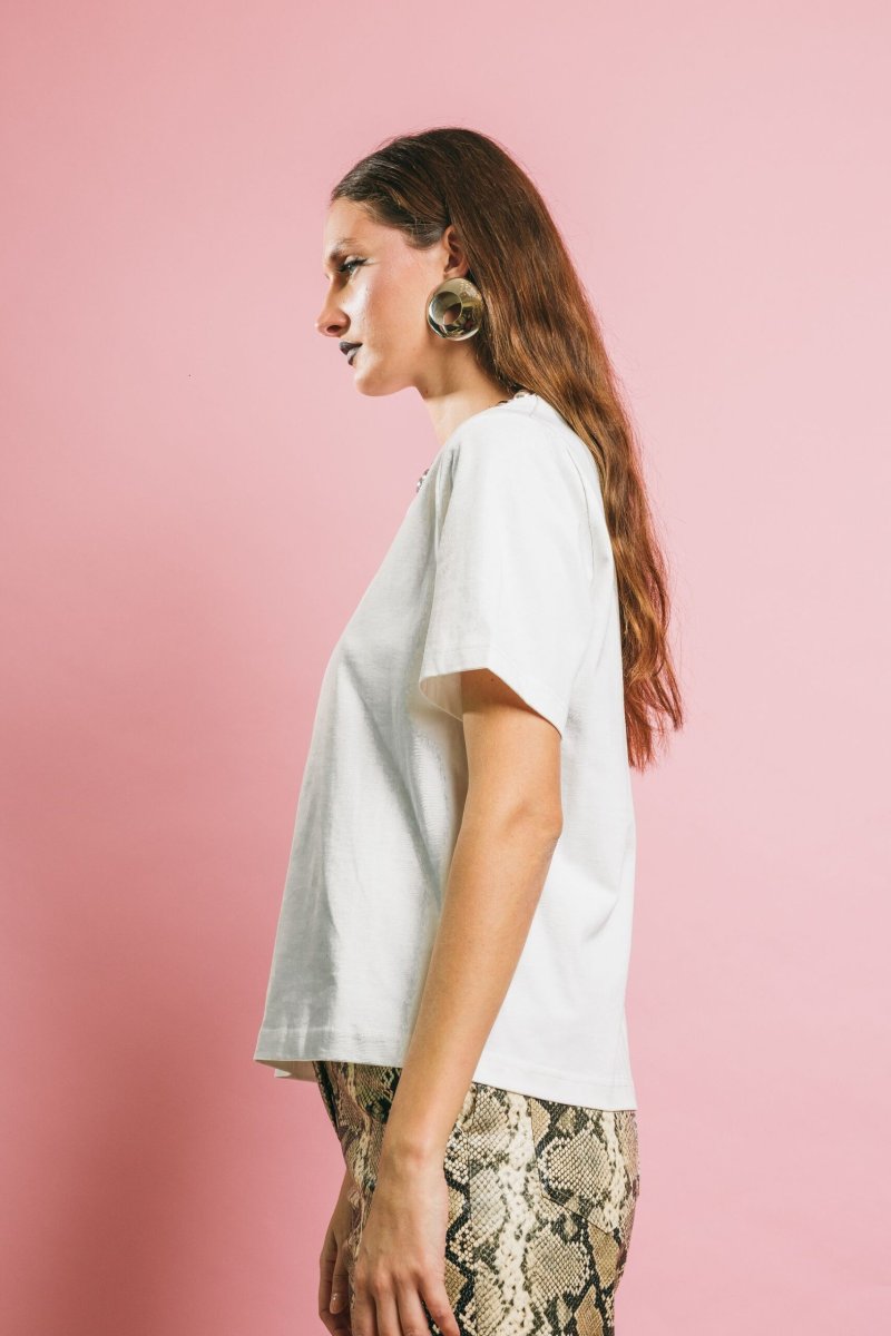 Intenso Silver Ball White – Maglieria – ESSENTIEL ANTWERP - immagine 6