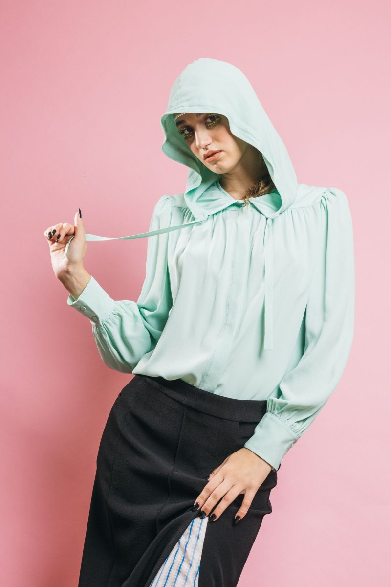 VS2CM0128-TE017 Verde Acqua – Camicie – VIVETTA - immagine 9